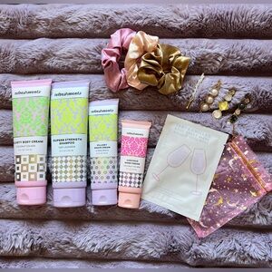 Refreshments "Complete Glow-Up" Bundle - Hair & Body Care, Scrunchies, Mask